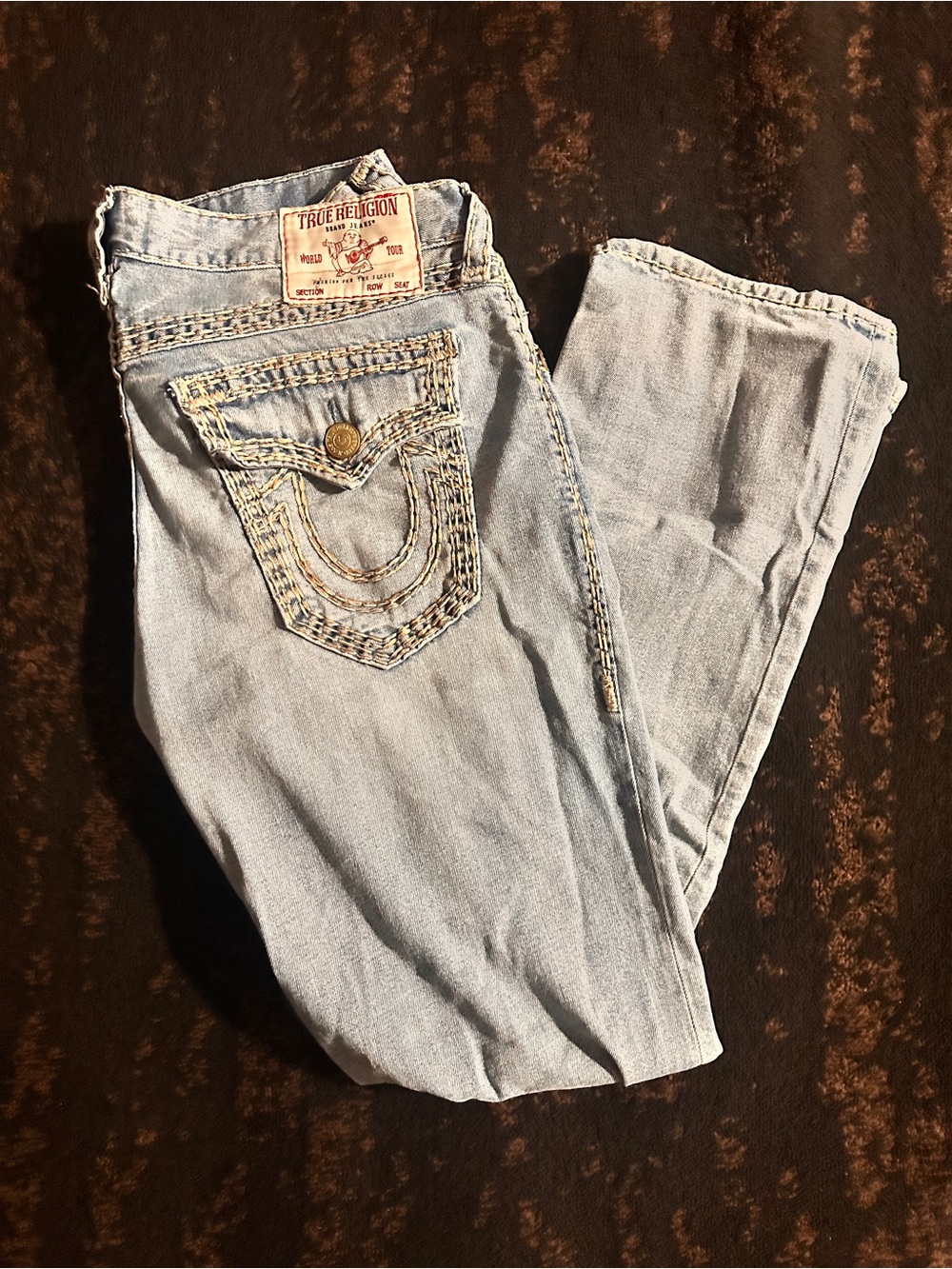 Rope T stitch true religion jeans